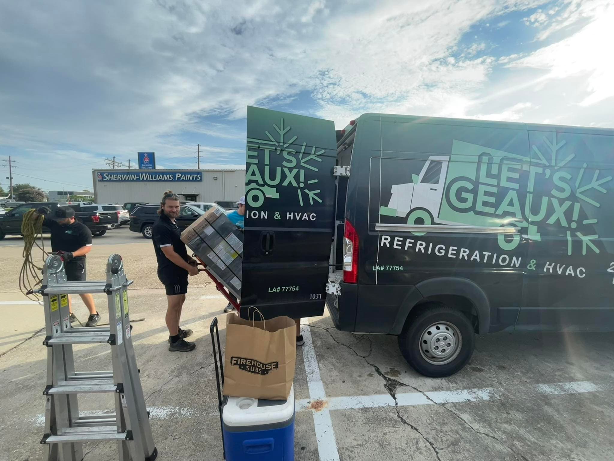 Commercial HVAC or refrigeration project photo