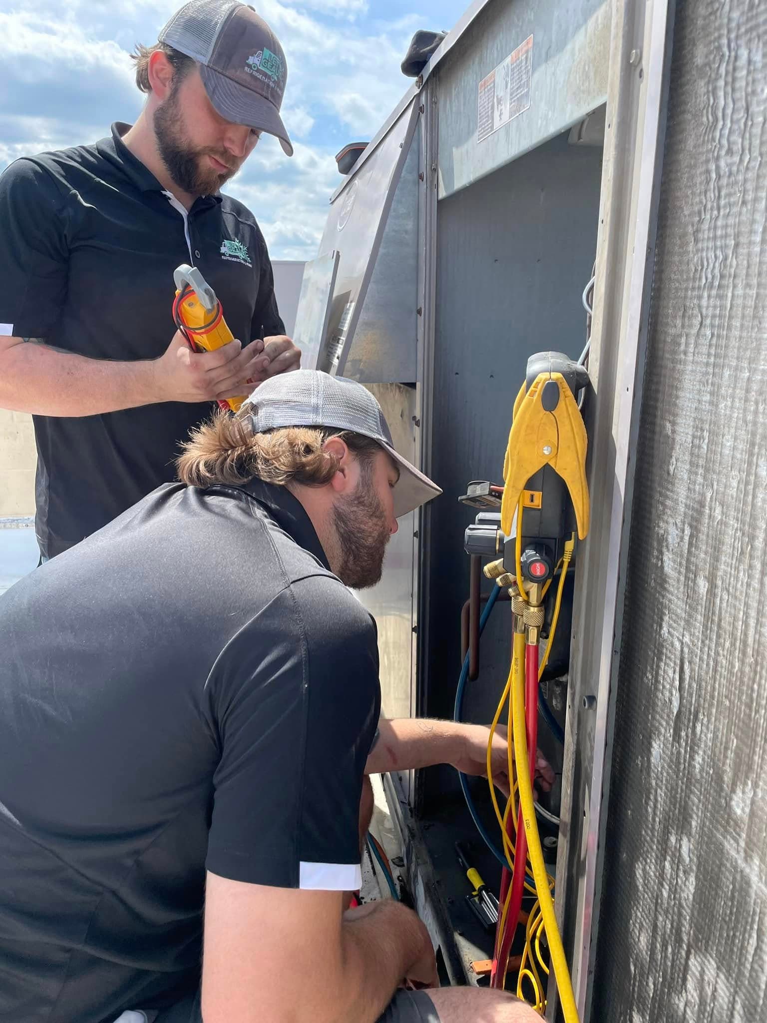 Commercial HVAC or refrigeration project photo