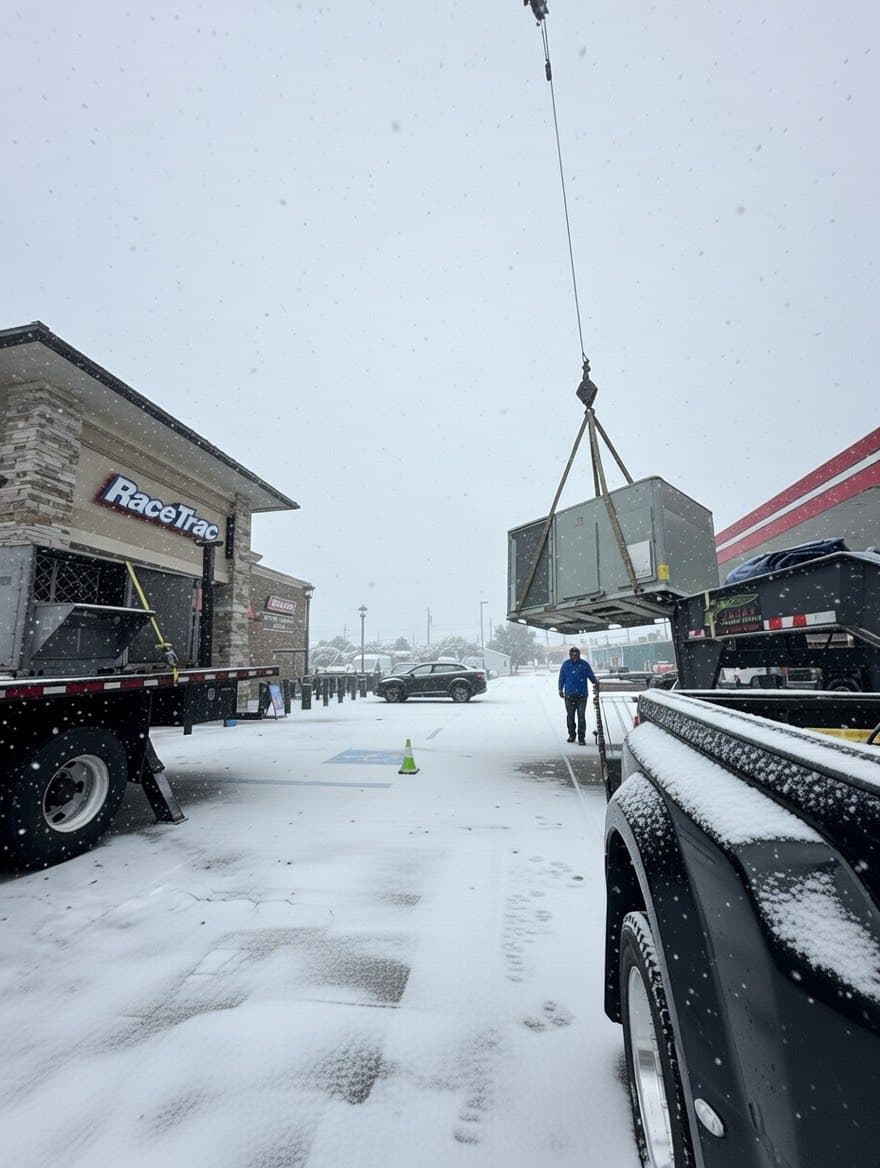 Commercial HVAC or refrigeration project photo